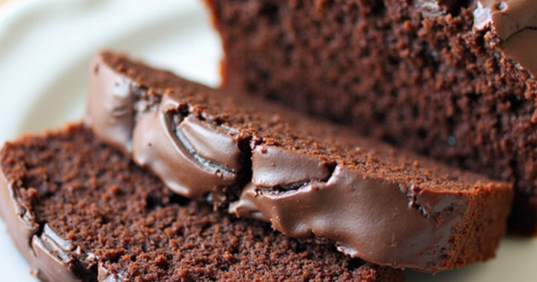 Recipe for Chocolate Pound Cake - Rich & Moist